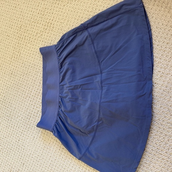 Mono B Blue Skater Mini Skirt for Casual Wear - Picture 2 of 3